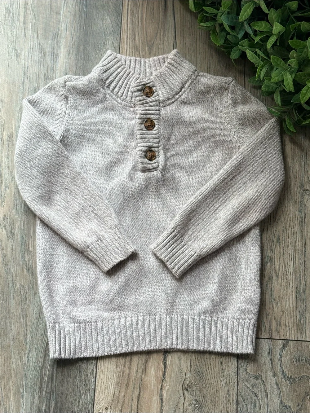 Carter's Cream Knit Sweater